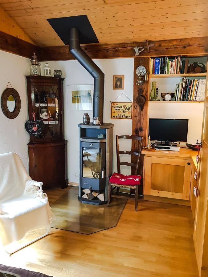 Fully, Valais Chalet Accueillant Avec Cheminee别墅 外观 照片