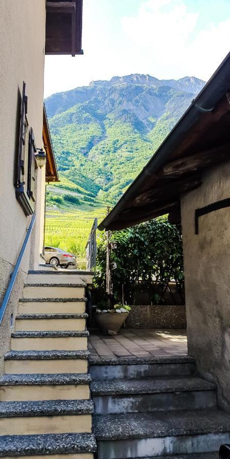 Fully, Valais Chalet Accueillant Avec Cheminee别墅 外观 照片